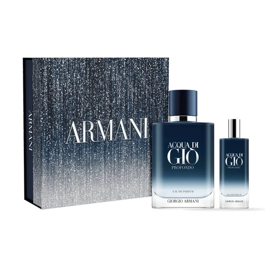 Armani ACQUA DI GIÒ PROFONDO EAU DE PARFUM HOLIDAY GIFT SET